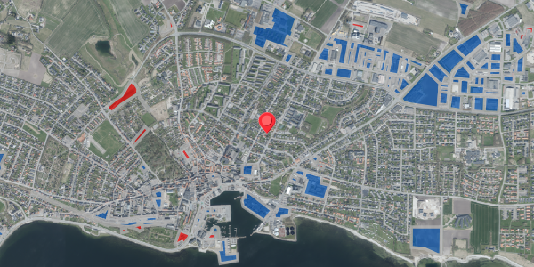 Jordforureningskort på Solhøjvej 21, 7700 Thisted