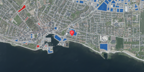 Jordforureningskort på Spangbergsvej 21, 7700 Thisted