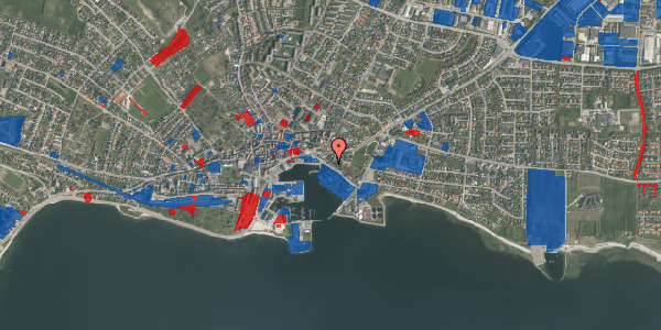 Jordforureningskort på Strandvejen 21, 7700 Thisted