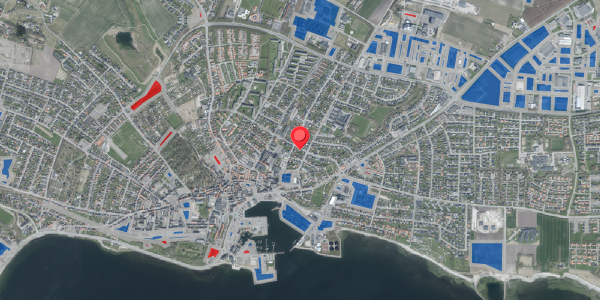 Jordforureningskort på Thylandsvej 42, 7700 Thisted