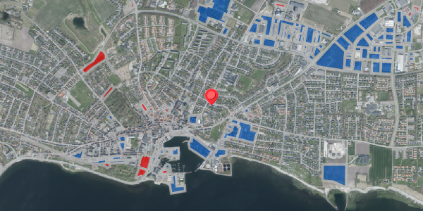 Jordforureningskort på Thylandsvej 50, 7700 Thisted