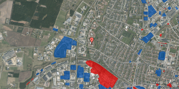 Jordforureningskort på Dalvikvej 7, 8800 Viborg