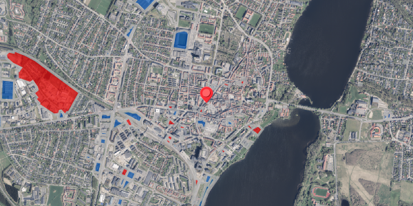 Jordforureningskort på Gravene 18, 8800 Viborg