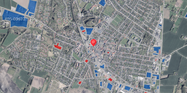 Jordforureningskort på Algade 1, 9700 Brønderslev