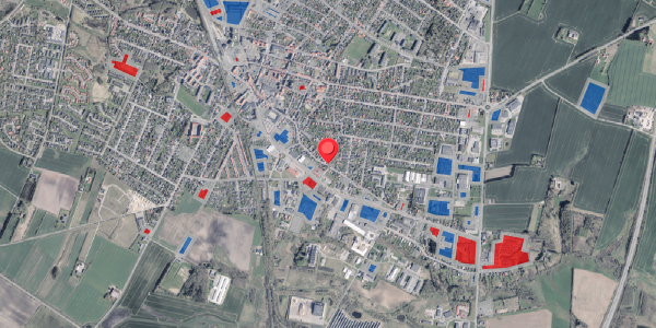 Jordforureningskort på Algade 129, 9700 Brønderslev