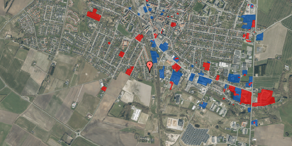 Jordforureningskort på Bornholmsgade 9, 9700 Brønderslev