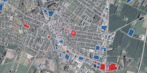 Jordforureningskort på Dalgasgade 13, 9700 Brønderslev