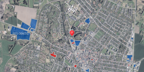 Jordforureningskort på Parallelvej 5, 9700 Brønderslev