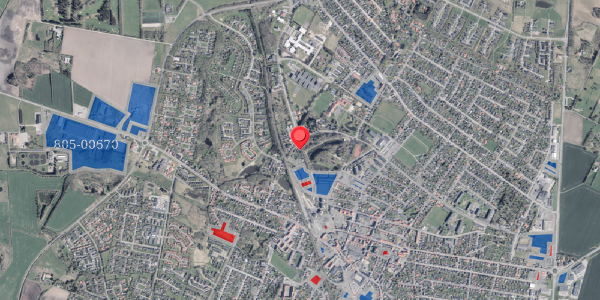 Jordforureningskort på Parallelvej 9, 9700 Brønderslev
