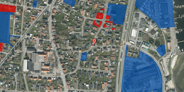 Jordforureningskort på Lisborgvej 21, 9900 Frederikshavn