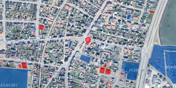 Jordforureningskort på Thodesvej 4, 9900 Frederikshavn