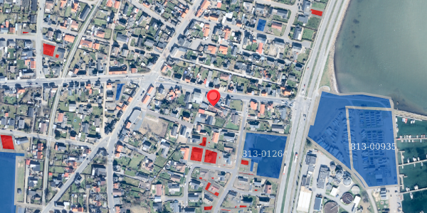 Jordforureningskort på Thodesvej 16B, 9900 Frederikshavn