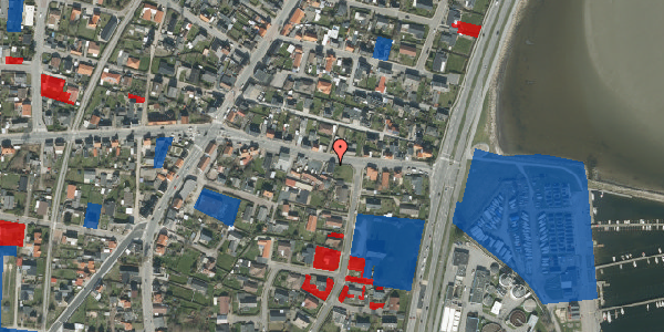 Jordforureningskort på Thodesvej 20, 9900 Frederikshavn