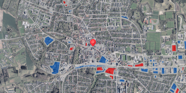 Jordforureningskort på Springvandspladsen 1B, 3. , 9800 Hjørring