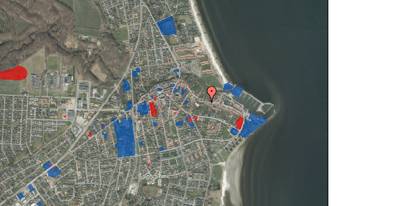 Jordforureningskort på Algade 28, 9300 Sæby