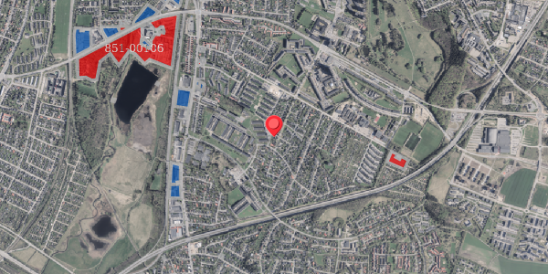 Jordforureningskort på Agervangen 13, 9210 Aalborg SØ
