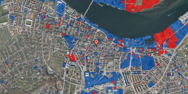 Jordforureningskort på Algade 21, st. tv, 9000 Aalborg
