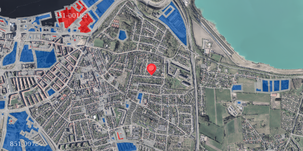 Jordforureningskort på Birkevej 21, 9000 Aalborg