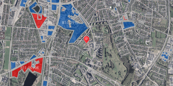 Jordforureningskort på Danalien 7F, 9000 Aalborg