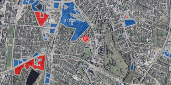 Jordforureningskort på Danalien 13A, 9000 Aalborg