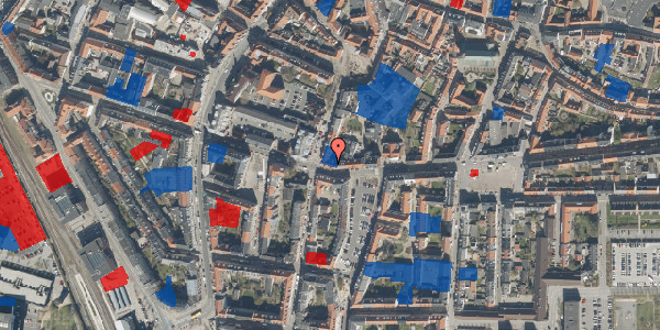 Jordforureningskort på Danmarksgade 21, st. th, 9000 Aalborg