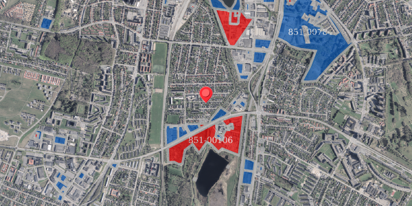 Jordforureningskort på Dinesensvej 16, 9000 Aalborg