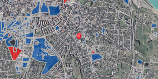 Jordforureningskort på Frejasgade 21, 9000 Aalborg