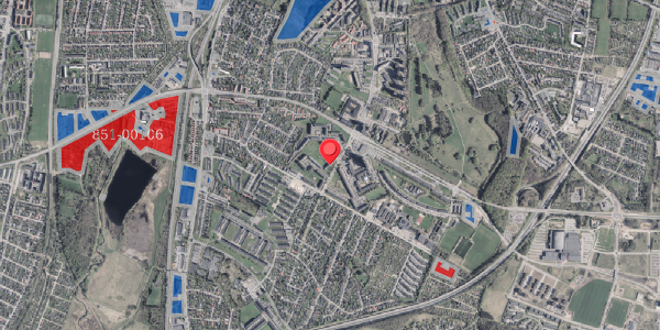 Jordforureningskort på Fridtjof Nansens Vej 5, st. th, 9210 Aalborg SØ