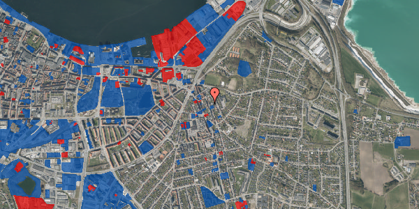 Jordforureningskort på Grønnegade 21, 9000 Aalborg