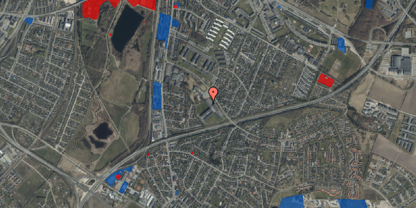 Jordforureningskort på Juelsparken 28, 1. th, 9210 Aalborg SØ