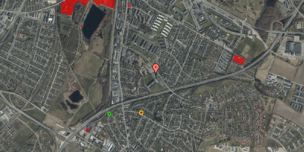 Jordforureningskort på Juelsparken 30, st. th, 9210 Aalborg SØ