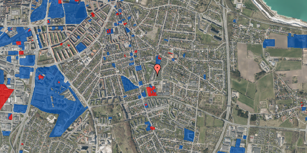 Jordforureningskort på Jyttevej 18, 9000 Aalborg