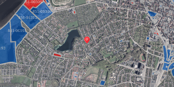 Jordforureningskort på Langersvej 11, 9000 Aalborg