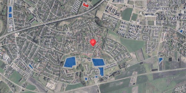 Jordforureningskort på Ledavej 12, 9210 Aalborg SØ