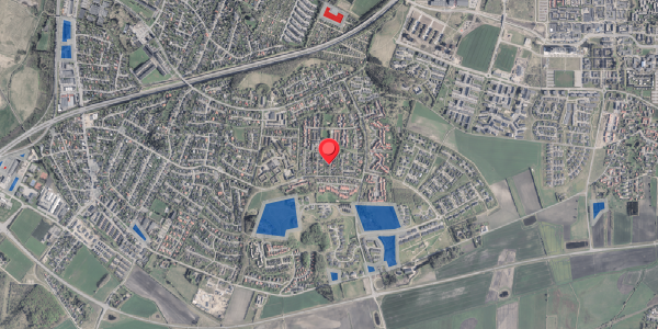 Jordforureningskort på Ledavej 58, 9210 Aalborg SØ