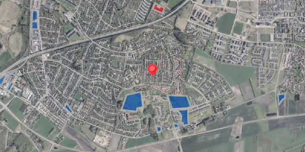 Jordforureningskort på Ledavej 70, 9210 Aalborg SØ