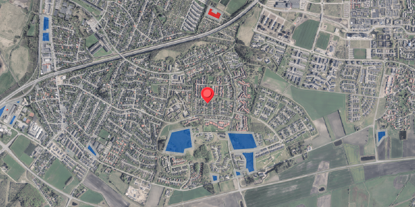 Jordforureningskort på Ledavej 72, 9210 Aalborg SØ