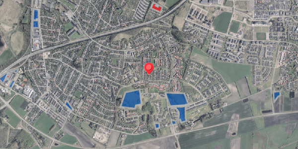 Jordforureningskort på Ledavej 80, 9210 Aalborg SØ