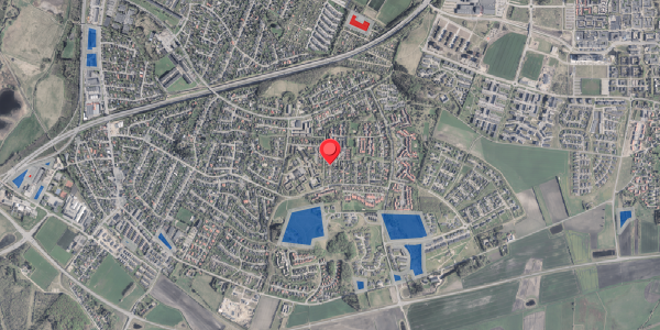 Jordforureningskort på Ledavej 100, 9210 Aalborg SØ