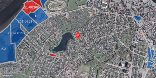 Jordforureningskort på Lillisvej 1, 9000 Aalborg