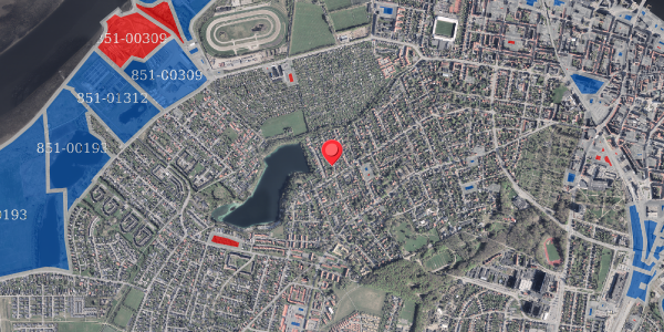 Jordforureningskort på Lillisvej 5, 9000 Aalborg
