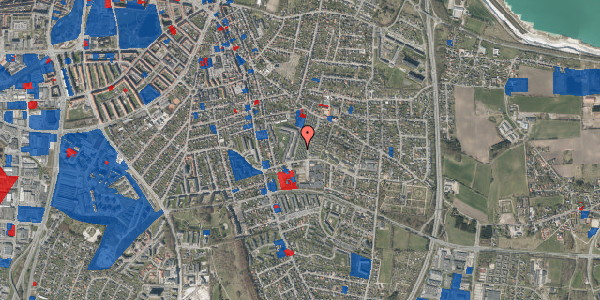Jordforureningskort på Liselund 21, 9000 Aalborg