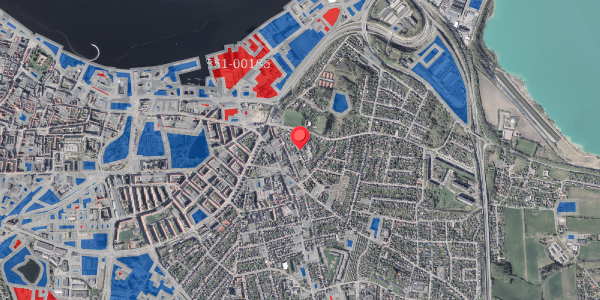 Jordforureningskort på Lundbyesgade 21, 9000 Aalborg