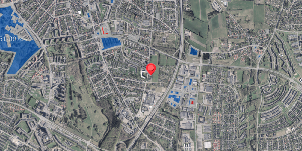 Jordforureningskort på Lydiavej 8, 9000 Aalborg