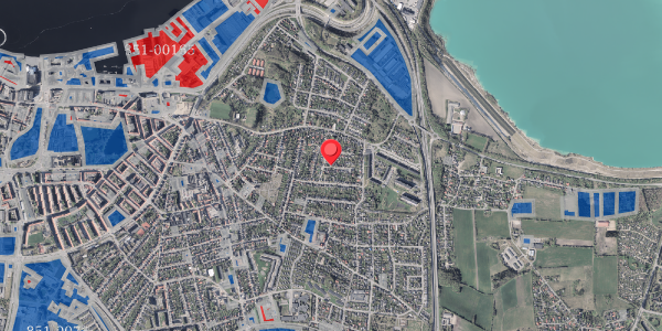 Jordforureningskort på Mirabellevej 1, 9000 Aalborg