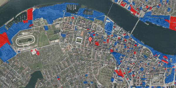 Jordforureningskort på Ryesgade 11A, 2. th, 9000 Aalborg