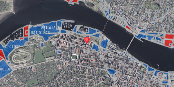 Jordforureningskort på Ryesgade 63, 1. th, 9000 Aalborg