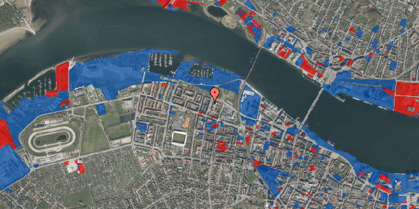 Jordforureningskort på Ryesgade 65, 1. th, 9000 Aalborg
