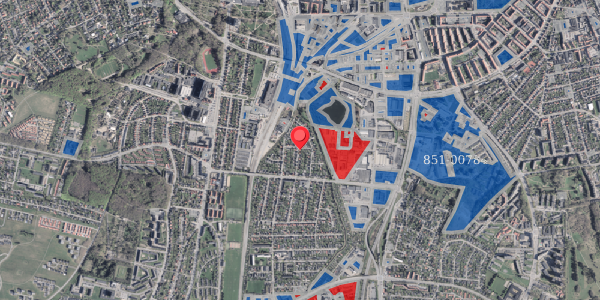 Jordforureningskort på Spinderensvej 14, 9000 Aalborg