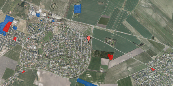 Jordforureningskort på Strandskadevej 14, 9270 Klarup